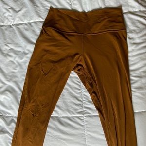 Lululemon Copper Brown Align Leggings 28’